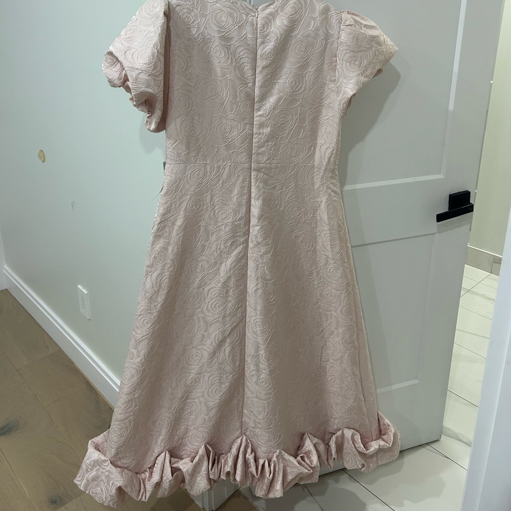 Large MIDI LIGH PINK DRESS